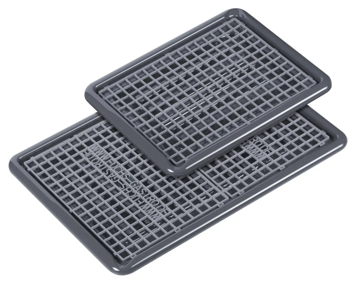 Abtropfgitter mit Auffangwanne | 67 x 47 cm