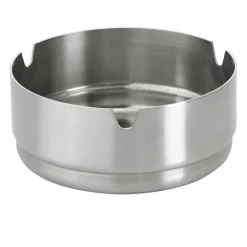 Aschenbecher Edelstahl | stapelbar - Ø 12 cm