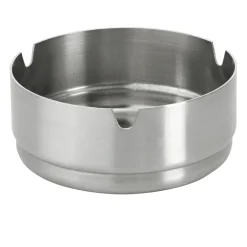Aschenbecher Edelstahl | stapelbar - Ø 8 cm
