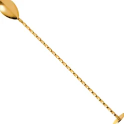 Barlöffel - flaches Ende | 27 cm - Gold