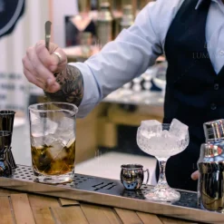 Barlöffel Hoffman | 30 cm - Schwarz