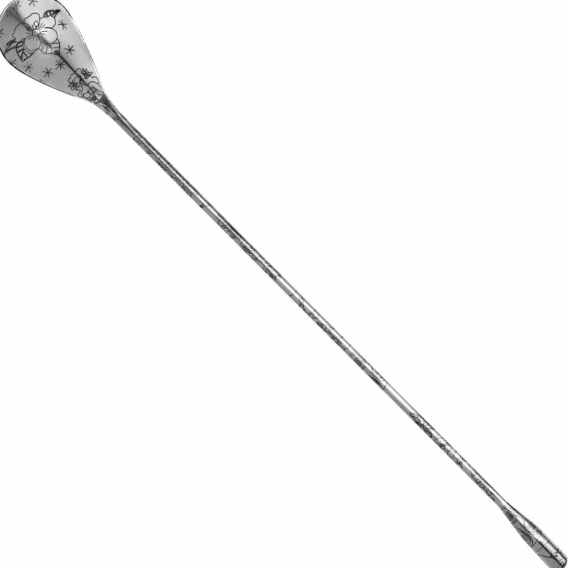 Barlöffel Tiki | Verziert - 30 cm