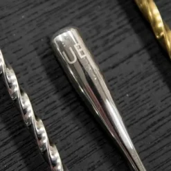 Barlöffel Tropfenform | 30 cm - Silber