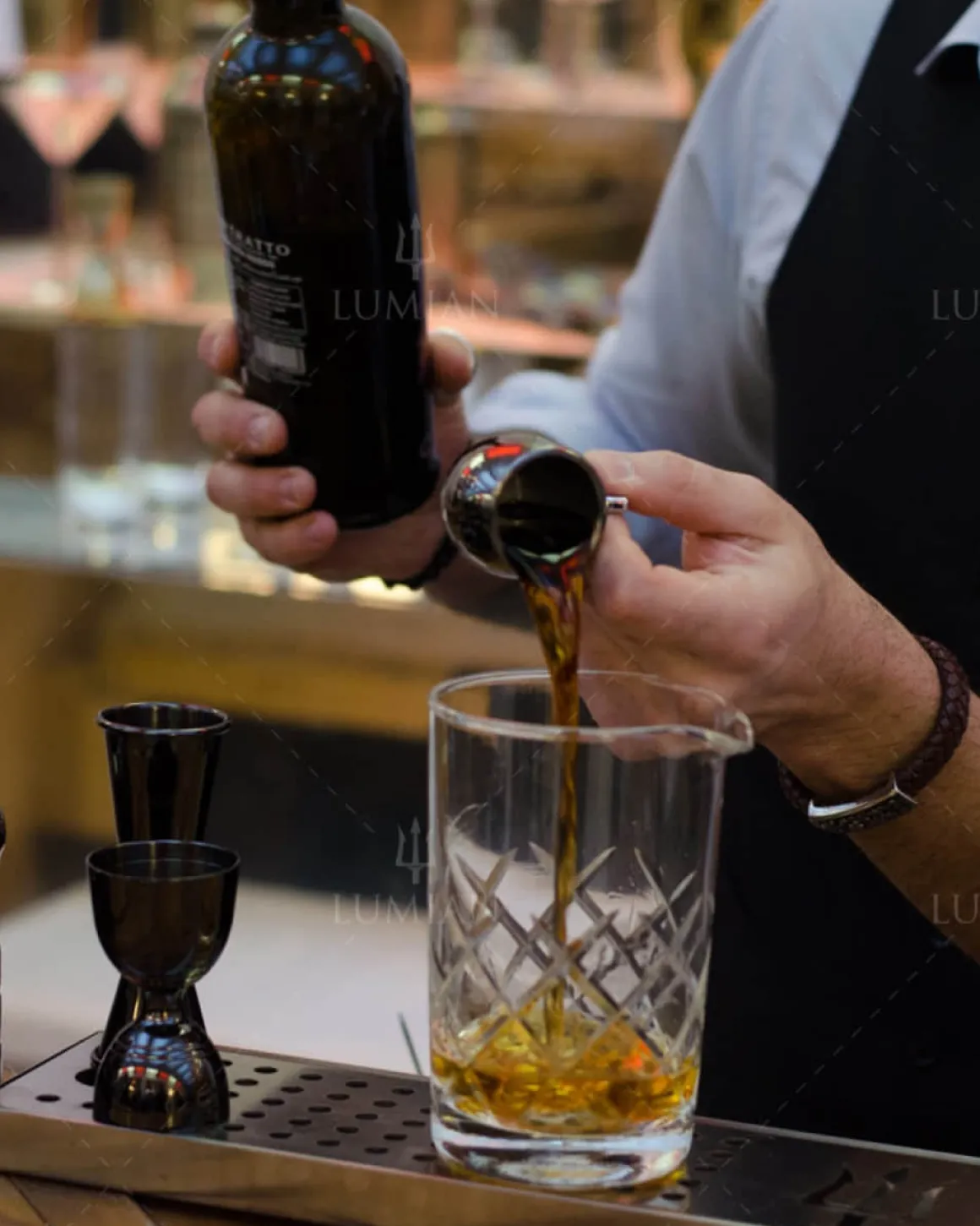 Barmaß / Shotglas Copper Mug | Schwarz