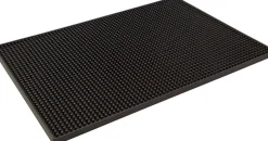 Barmatte Gummi | Schwarz - 45x30 cm