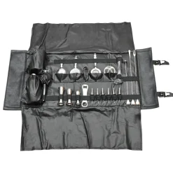 Barrolle mit Cocktailset Deluxe | Schwarz