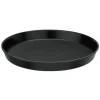 Bierglasträger / Tablett - Rutschfest | Schwarz - Ø 36 cm