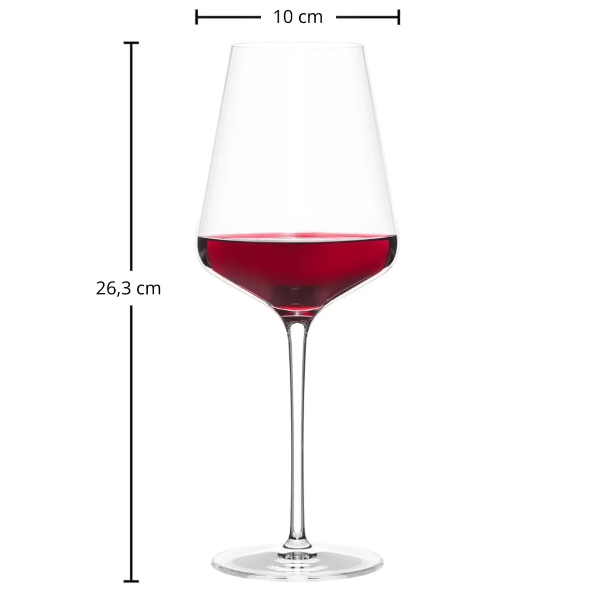 Bordeauxglas | Q1 - Stölzle Lausitz | 600 ml (6 Stk)