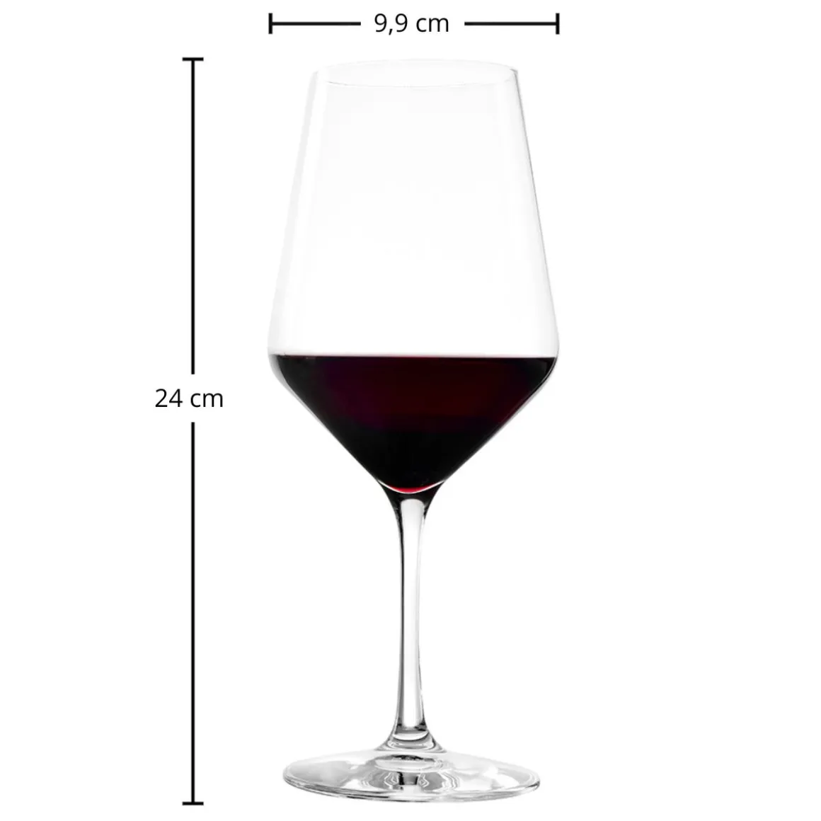 Bordeauxglas | Revolution - Stölzle Lausitz | 0,2l Eiche - 650 ml (6 Stk)