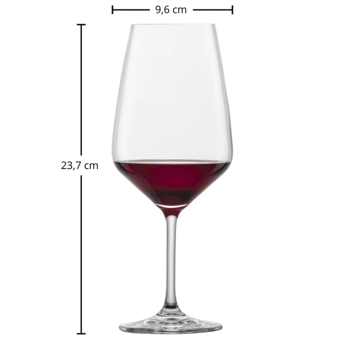 Bordeauxglas | Taste - Schott Zwiesel | 0,15l Eiche - 660 ml (6 Stk)