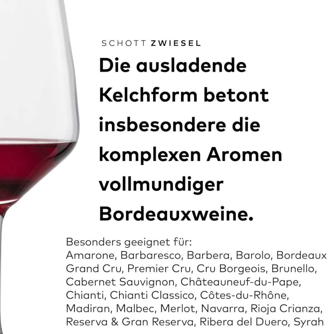 Bordeauxglas | Taste - Schott Zwiesel | 0,15l Eiche - 660 ml (6 Stk)