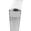 Boston Shaker mit Glas | mit Bodenkappe - gehämmert