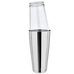 Boston Shaker mit Glas | Silber