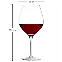 Burgunderglas | Exquisit - Stölzle Lausitz | 650 ml (6 Stk)