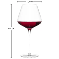 Burgunderglas | Q1 - Stölzle Lausitz | 650 ml (6 Stk)