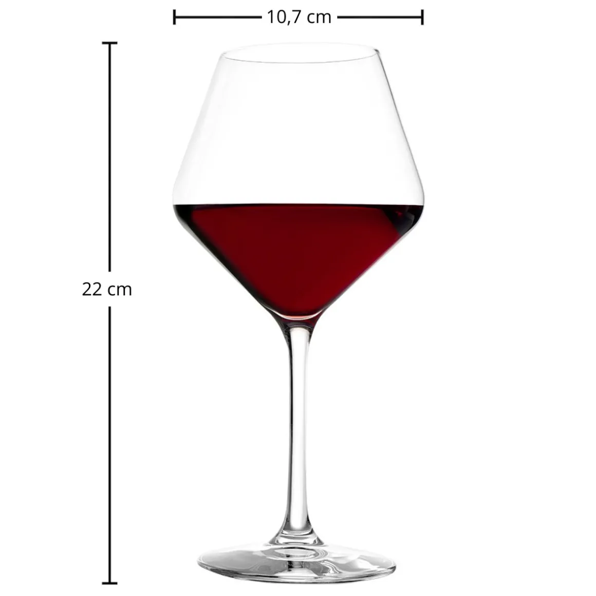 Burgunderglas | Revolution - Stölzle Lausitz | 0,2l Eiche - 545 ml (6 Stk)