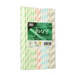 Cocktail Papierstrohhalm 