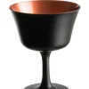 Cocktailglas Retro Fizz | Schwarz matt - 200 ml