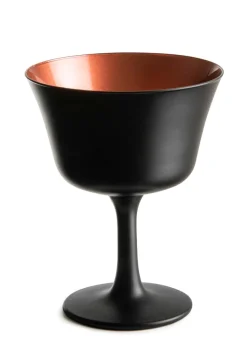 Cocktailglas Retro Fizz | Schwarz matt - 200 ml