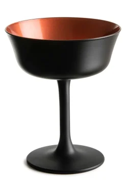 Cocktailglas Retro Fizzio | Schwarz matt - 260 ml