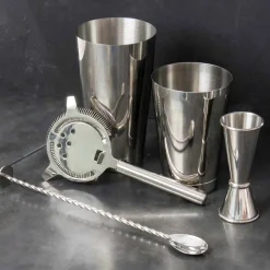 Cocktailset 5-teilig - Geschenkbox | Silber