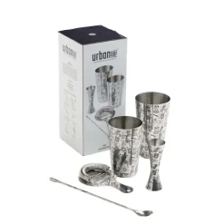 Cocktailset 5-teilig - Geschenkbox | Tiki Verzierung