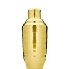 Cocktailshaker Bomber | dreiteilig - 500 ml - Gold
