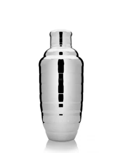 Cocktailshaker Bomber | dreiteilig - 500 ml - Silber