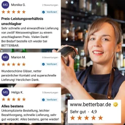 Cocktailshaker Tin-in-Tin | mit Bodenkappe - Silber