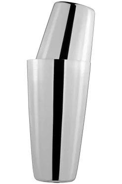 Cocktailshaker Tin-in-Tin | ohne Bodenkappe - Silber