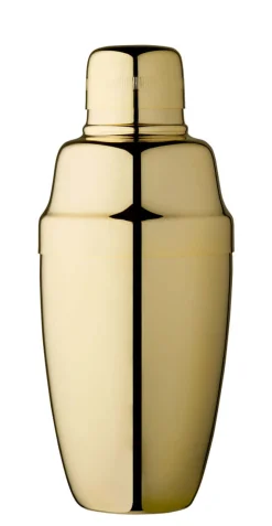 Cocktailshaker Yukiwa AG | dreiteilig - 500 ml - Gold-Platiniert