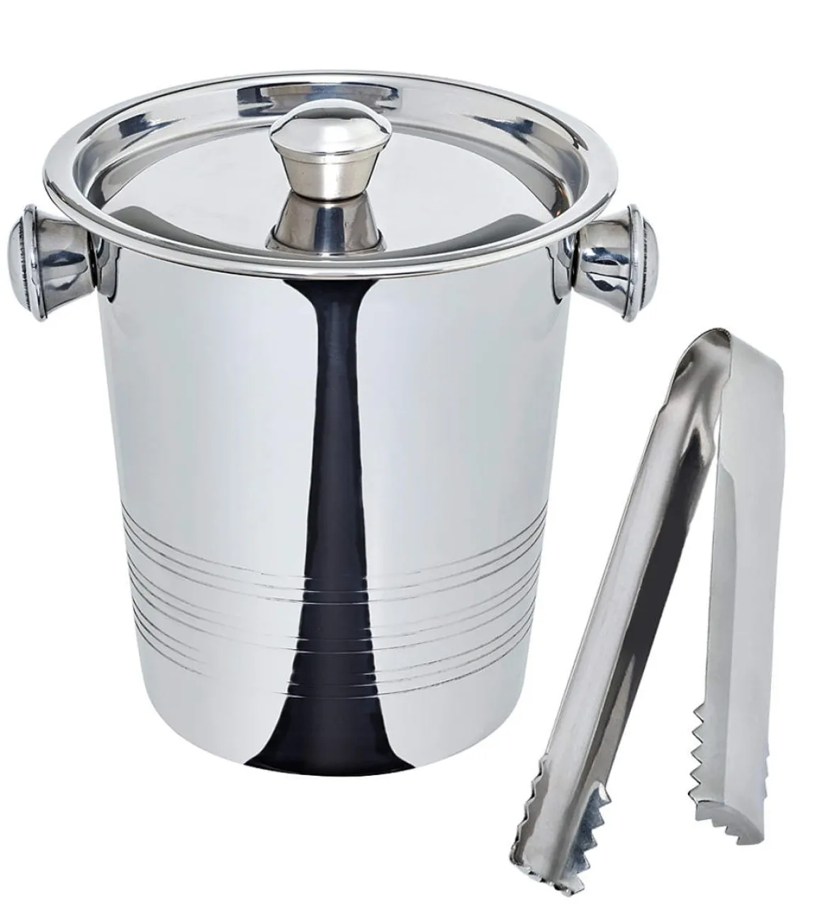 Eiseimer Mini Deluxe | mit Deckel & Zange – 1L