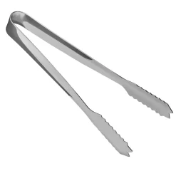 Eiswürfelzange Edelstahl | 19 cm
