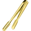 Eiswürfelzange stabil | 18 cm - Gold