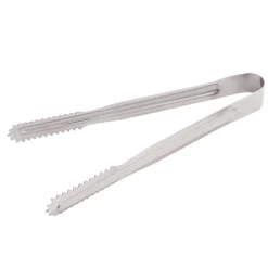 Eiszange Edelstahl | 20 cm - Silber