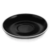 Espresso Doppio Untertasse - Italia Black | Schwarz - Ø 15,5 cm (6 Stk)