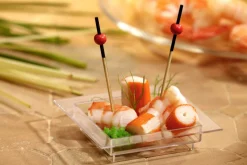 Fingerfood-Spieße "Red Pearl" | 7 cm - Papstar (250 Stk)