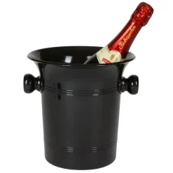 Flaschenkühler Classic | Schwarz glänzend