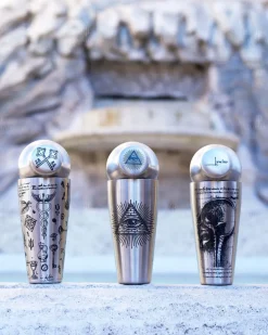 French Shaker Chrono Tattoo | 2 teilig - 550 ml - Destiny verziert