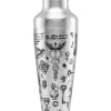 French Shaker Chrono Tattoo | 2 teilig - 550 ml - Alchemy verziert