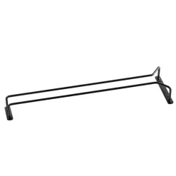 Gläserschiene schwarz | 61,5 cm