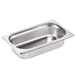 GN 1/4 Behälter - Edelstahl - GN Essentials | 6,5 cm