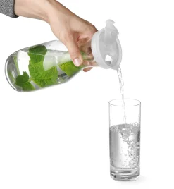 Karaffe mit Deckel | 1 L