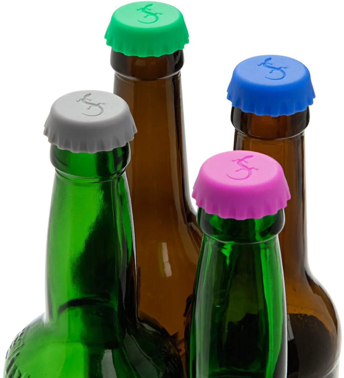 Kronkorken Silikon – Lurch | Bunt – 12 Stück