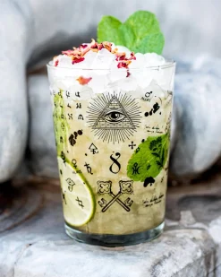 Longdrinkglas - Alchemy Verzierung | 510 ml