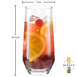 Longdrinkglas | Quatrophil - Stölzle Lausitz | 390 ml (6 Stk)