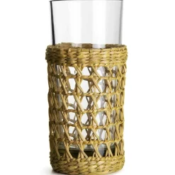 Longdrinkglas - Seegras Korb | 420 ml