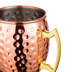 Moscow Mule Kupferbecher | gehämmert - 400 ml