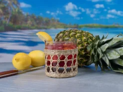 Old Fashioned Glas - Seegras Korb | 300 ml (6 Stk)