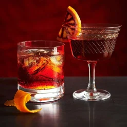 Retro Old Fashioned Tumbler | 1910er Verzierung - 300 ml